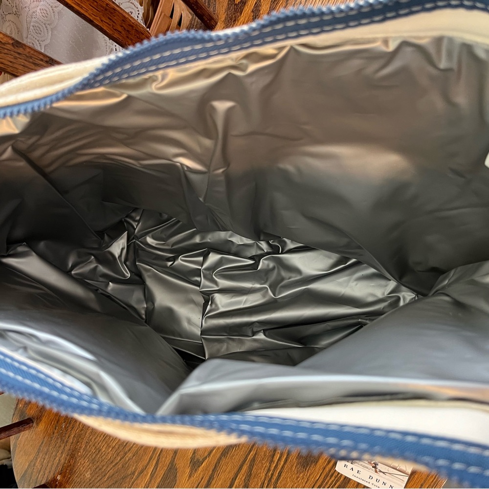 NWT RAE DUNN INSULATED PICNIC TOTE - Picture 8 of 9